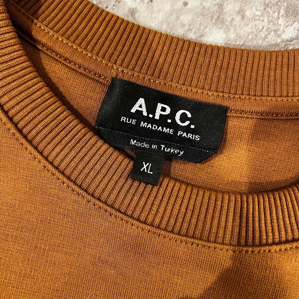 A.P.C. Men's Brown Sweater